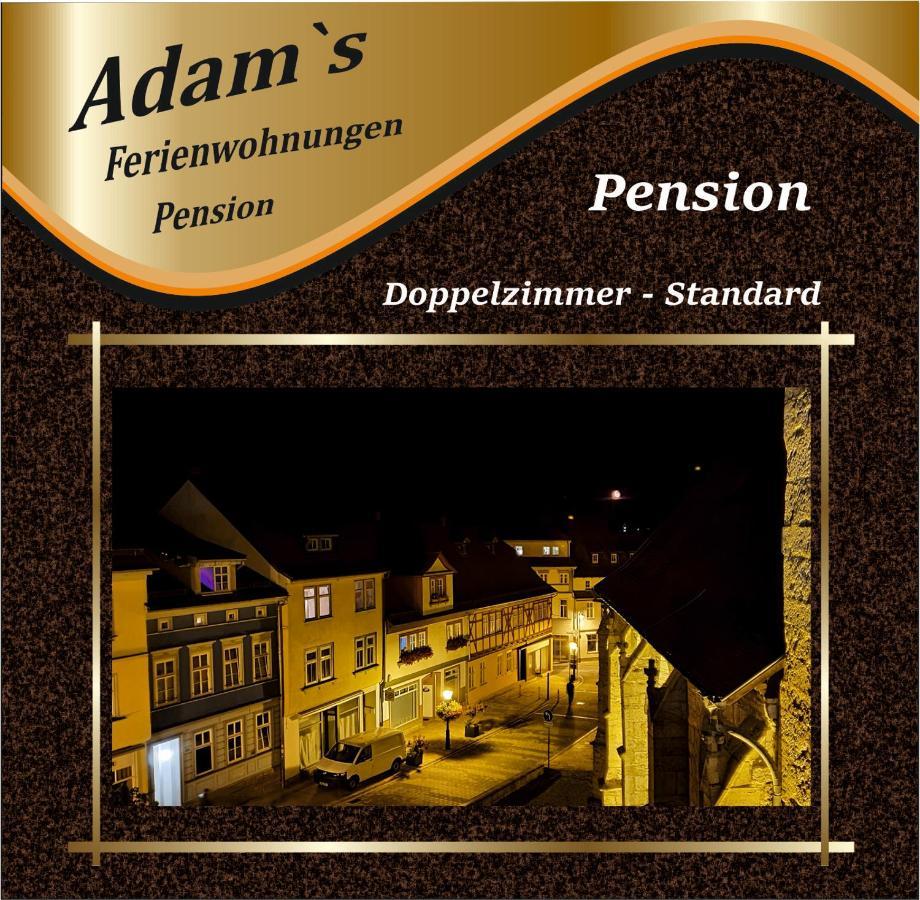 Mühlhausen Adams Pension Und Ferienwohnungen מראה חיצוני תמונה