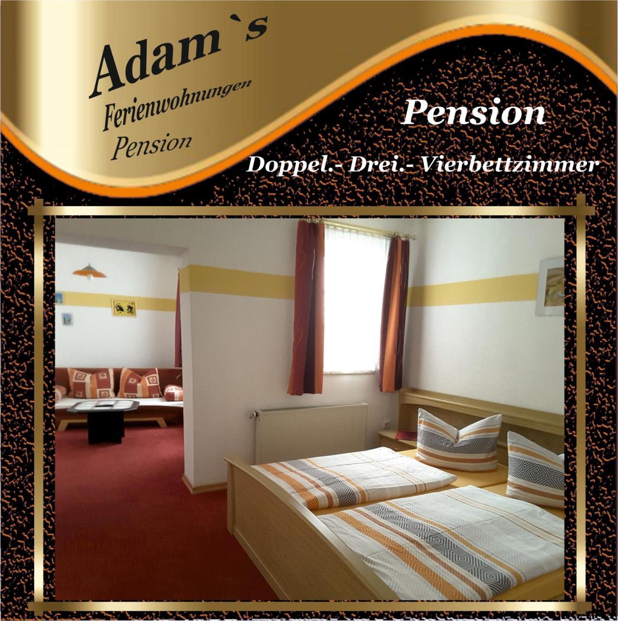 Mühlhausen Adams Pension Und Ferienwohnungen מראה חיצוני תמונה