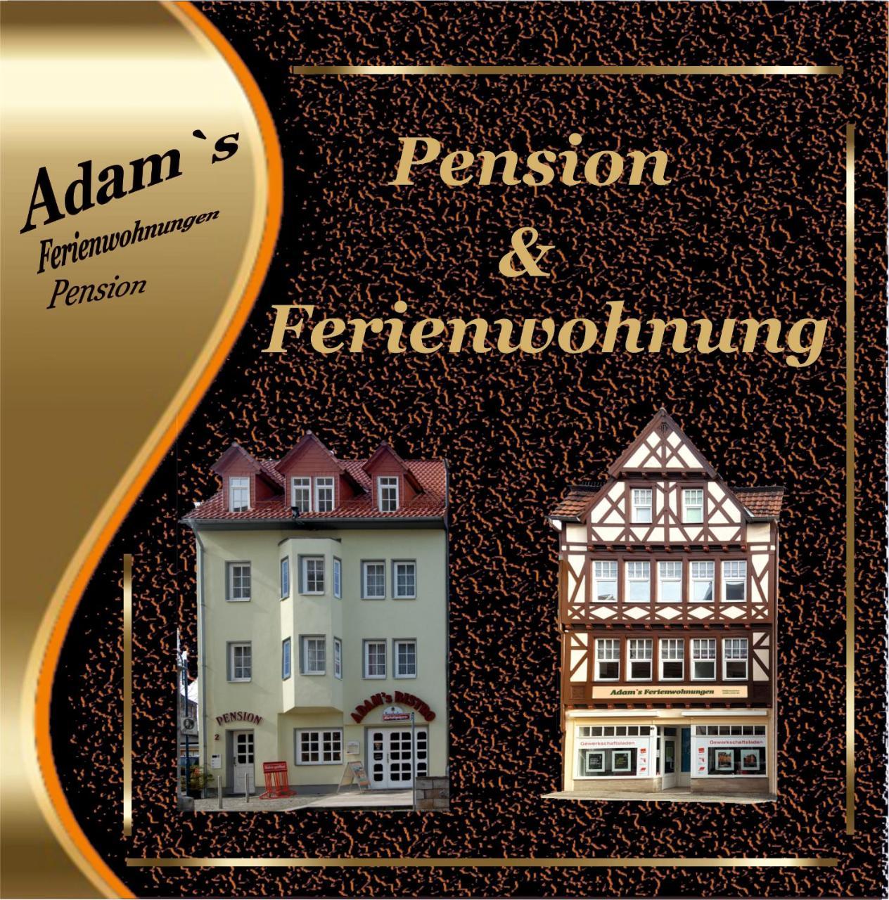 Mühlhausen Adams Pension Und Ferienwohnungen מראה חיצוני תמונה